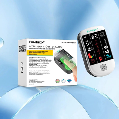 👩‍💼 Pureluxo® következő generációs intelligens, többfunkciós, nem invazív lézeres vércukormérő 👩‍💼[99,9%-os pontosság]