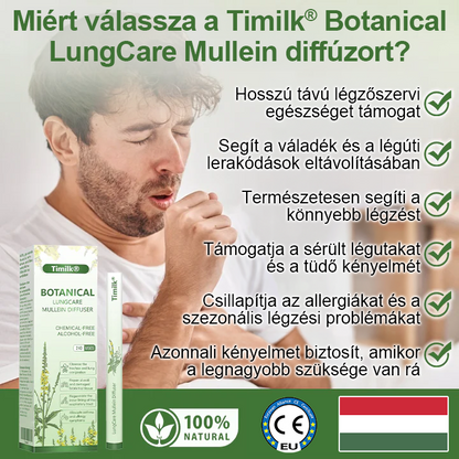 👩‍💼Timilk® gyógynövényes tüdőápoló ökörfarkkóró (Mullein) diffúzor