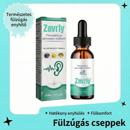 Zavrly HALLASTAMOGATOFORMULA Fülzúgás enyhítése a tiszta fülekért és a teljes kényelemért.– Azonnali enyhülést kaphat a fülzúgás és a hallási kellemetlenségek miatt.🎶